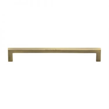 Click Here To Enlarge This Photo Of C0339 192-AT Heritage Brass Cabinet Pull City Design 192mm ctc Antique Brass Finish