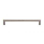 C0339 192-SN Heritage Brass Cabinet Pull City Design 192mm ctc Satin Nickel Finish