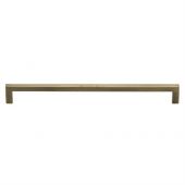 C0339 256-AT Heritage Brass Cabinet Pull City Design 256mm ctc Antique Brass Finish