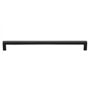 Click Here To Enlarge This Photo Of C0339 256-BKMT Heritage Brass Cabinet Pull City Design 256mm ctc Matt Black Finish