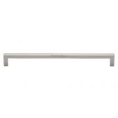 C0339 256-PNF Heritage Brass Cabinet Pull City Design 256mm ctc Polished Nickel Finish