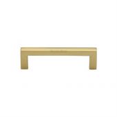 C0339 96-PB Heritage Brass Cabinet Pull City Design 96mm ctc Polished Brass Finish