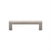 C0339 96-SN Heritage Brass Cabinet Pull City Design 96mm ctc Satin Nickel Finish
