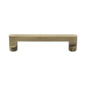 C0345 128-AT Heritage Brass Cabinet Pull Apollo Design 128mm ctc Antique Brass Finish