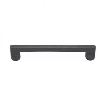 Click Here To Enlarge This Photo Of C0345 160-BKMT Heritage Brass Cabinet Pull Apollo Design 160mm ctc Matt Black Finish