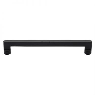 Click Here To Enlarge This Photo Of C0345 203-BKMT Heritage Brass Cabinet Pull Apollo Design 203mm ctc Matt Black Finish