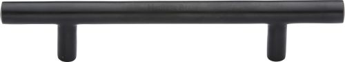 Click Here To Enlarge This Photo Of C0361 101-BKMT Heritage Brass Cabinet Pull Bar Design 101mm ctc Matt Black Finish