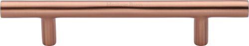 Click Here To Enlarge This Photo Of C0361 101-SRG Heritage Brass Cabinet Pull Bar Design 101mm ctc Satin Rose Gold Finish