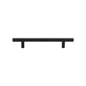 C0361 128-BKMT Heritage Brass Cabinet Pull Bar Design 128mm ctc Matt Black Finish