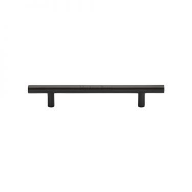 Click Here To Enlarge This Photo Of C0361 128-MB Heritage Brass Cabinet Pull Bar Design 128mm ctc Matt Bronze Finish