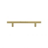 C0361 128-SB Heritage Brass Cabinet Pull Bar Design 128mm ctc Satin Brass Finish