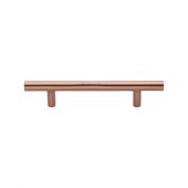 C0361 128-SRG Heritage Brass Cabinet Pull Bar Design 128mm ctc Satin Rose Gold Finish