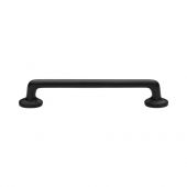 C0376 152-BKMT Heritage Brass Heritage Cabinet Pull Traditional Design 152mm ctc Matt Black Finish