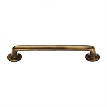 Click Here To Enlarge This Photo Of C0376 203-AT Heritage Brass Cabinet Pull Traditional Design 203mm ctc Antique Brass Finish