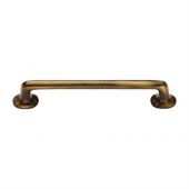C0376 203-AT Heritage Brass Cabinet Pull Traditional Design 203mm ctc Antique Brass Finish