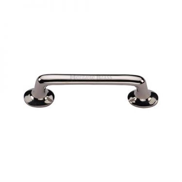 Click Here To Enlarge This Photo Of C0376 203-PNF Heritage Brass Cabinet Pull Traditional Design 203mm ctc Polished Nickel Finish