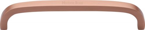 Click Here To Enlarge This Photo Of C1800 152-SRG Heritage Brass Cabinet Pull D Shaped 152mm ctc Satin Rose Gold Finish