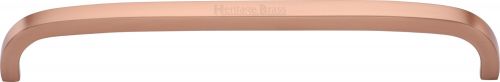Click Here To Enlarge This Photo Of C1800 203-SRG Heritage Brass Cabinet Pull D Shaped 203mm ctc Satin Rose Gold Finish