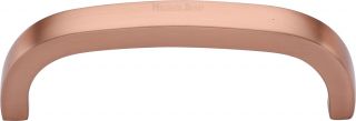 C1800 89-SRG Heritage Brass Cabinet Pull D Shaped 89mm ctc Satin Rose Gold Finish