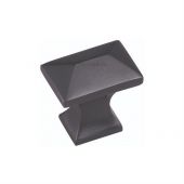 C2232-BKMT Heritage Brass Cabinet Knob Pyramid Design 35mm Matt Black Finish