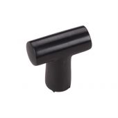 C2234-BKMT Heritage Brass Cabinet Knob T Shaped 35mm Matt Black Finish