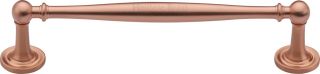 C2533 152-SRG Heritage Brass Cabinet Pull Colonial Design 152mm ctc Satin Rose Gold Finish