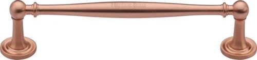 Click Here To Enlarge This Photo Of C2533 254-SRG Heritage Brass Cabinet Pull Colonial Design 254mm ctc Satin Rose Gold Finish