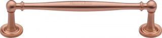 C2533 254-SRG Heritage Brass Cabinet Pull Colonial Design 254mm ctc Satin Rose Gold Finish