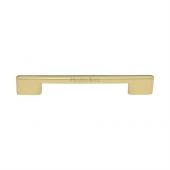 C3681 256-PB Heritage Brass Cabinet Pull Victorian Design 256mm ctc Polished Brass Finish