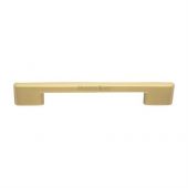 C3681 256-SB Heritage Brass Cabinet Pull Victorian Design 256mm ctc Satin Brass Finish