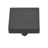 C3685 38-BKMT Heritage Brass Cabinet Knob Square Design 38mm Matt Black Finish