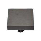 C3685 38-MB Heritage Brass Cabinet Knob Square Design 38mm Matt Bronze Finish