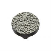 C3686 32-AN Heritage Brass Cabinet Knob Round Stingray Design 32mm Aged Nickel Finish