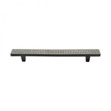 Click Here To Enlarge This Photo Of C3765 160-AN Heritage Brass Weave Cabinet Pull Handle 160mm Aged Nickel Finish