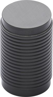 Click Here To Enlarge This Photo Of C3850-MB Heritage Brass Cabinet Knob Cylindric Ribbed Design 21mm Matt Bronze Finish