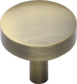 C3875 32-AT Heritage Brass Cabinet Knob Tayo Design 32mm Antique Brass Finish