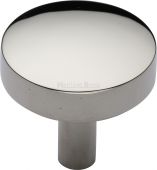 C3875 32-PNF Heritage Brass Cabinet Knob Tayo Design 32mm Polished Nickel Finish