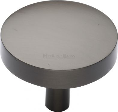 Click Here To Enlarge This Photo Of C3875 38-MB Heritage Brass Cabinet Knob Tayo Design 38mm Matt Bronze Finish