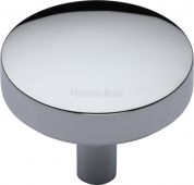 C3875 38-PC Heritage Brass Cabinet Knob Tayo Design 38mm Polished Chrome Finish