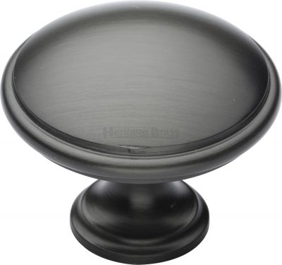 Click Here To Enlarge This Photo Of C3950 38-MB Heritage Brass Cabinet Knob Domed Design 38mm Matt Bronze Finish