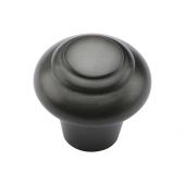 C3985 38-MB Heritage Brass Cabinet Knob Round Bead Design 38mm Matt Bronze Finish