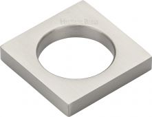 C4465-SN Heritage Brass Cabinet Knob Mystic Design 40mm Satin Nickel Finish