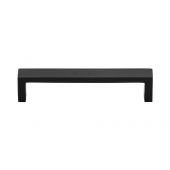 C4520 128-BKMT Heritage Brass Cabinet Pull Wide Metro Design 128mm ctc Matt Black Finish