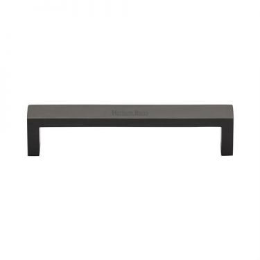 Click Here To Enlarge This Photo Of C4520 128-MB Heritage Brass Cabinet Pull Wide Metro Design 128mm ctc Matt Bronze Finish