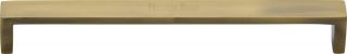 C4520 192-AT Heritage Brass Cabinet Pull Wide Metro Design 192mm ctc Antique Brass Finish