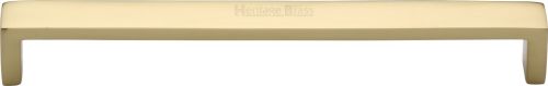 Click Here To Enlarge This Photo Of C4520 192-PB Heritage Brass Cabinet Pull Wide Metro Design 192mm ctc Polished Brass Finish