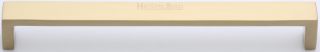 C4520 192-SB Heritage Brass Cabinet Pull Wide Metro Design 192mm ctc Satin Brass Finish