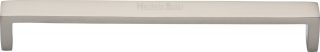C4520 192-SN Heritage Brass Cabinet Pull Wide Metro Design 192mm ctc Satin Nickel Finish