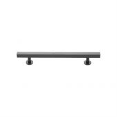 C4760 160-MB Heritage Brass Cabinet Pull Square Design with Footings 160mm ctc Matt Bronze Finish