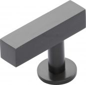 C4760 44-MB Heritage Brass Cabinet Knob Offset Square Design 44mm Matt Bronze Finish